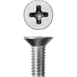 Винт ЗУБР "МАСТЕР" DIN 965, класс прочности 4.8, оцинкованный, M4x10мм, 5кг 303110-04-010