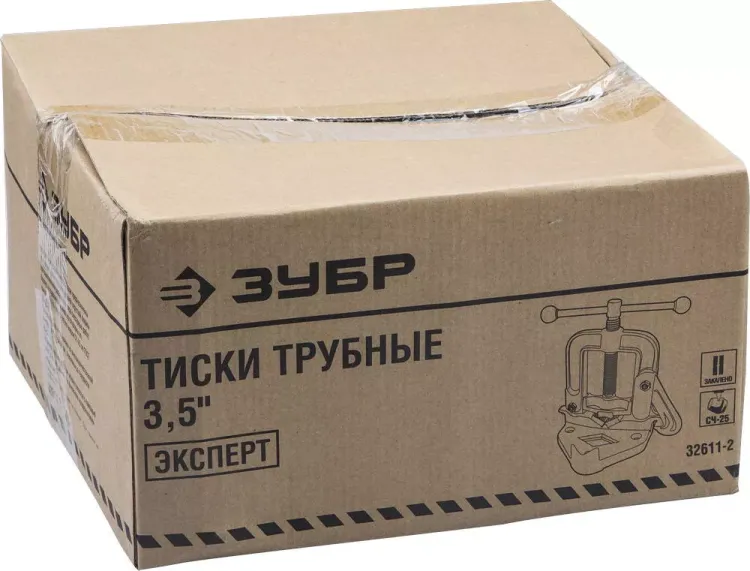 Тиски ЗУБР "МАСТЕР" для труб, № 2 - 3,5" 32611-2 купить в Магнитогорске