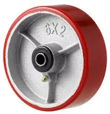 Колесо большегрузное P 63 150 мм полиуретановое на ось (N) 1046140 купить в Магнитогорске