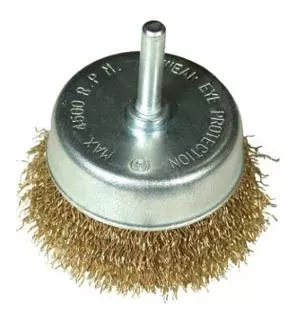 Щетка для дрели ф75 мм чашечная Энкор 51510 купить в Магнитогорске