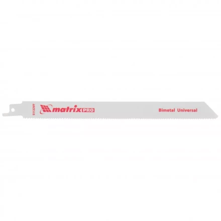 Полотна универсальные для сабельной пилы S1122VF   200/1,8-2,5мм Bimetal  2штуки  PRO Matrix 782002 купить в Магнитогорске