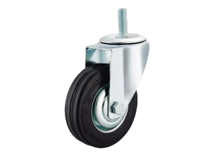 Колесо поворотное SCt 80 200 мм резина с болтом (F) 1027175 купить в Магнитогорске