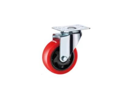 Колесо поворотное усиленное полиуретан SCM 55 125 мм (увеличенная площадка) 1047734 купить в Магнитогорске