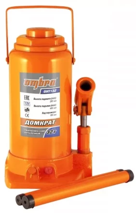 Домкрат бутылочный 32т подъем 285-465 мм OHT132 Ombra купить в Магнитогорске