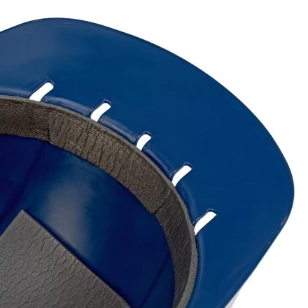 Каскетка защитная &quot;Стиль&quot;, пластиковая, синяя Сибртех 89170 купить в Магнитогорске