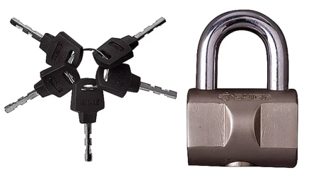 Замок навесной ЗУБР &quot;серия 231&quot; с закаленной дужкой, 40мм 4-37231-40 купить в Магнитогорске