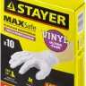 Перчатки STAYER "MASTER" виниловые экстратонкие, L, 10шт 11208-L купить в Магнитогорске