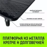 Тележка ручная платформенная металлическая HITCH 300кг 600*900 колеса резиновые 125мм (SZ086115) купить в Магнитогорске