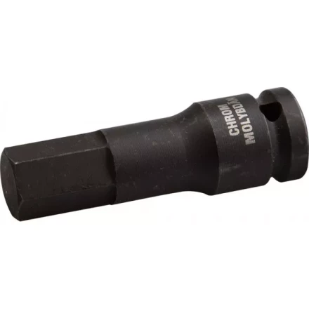 Торцовая головка KRAFTOOL &quot;INDUSTRIE QUALITAT&quot; ударная (1/2&quot;), HEX, Cr-Mo, фосфатированная, H14 27950-14_z01 купить в Магнитогорске