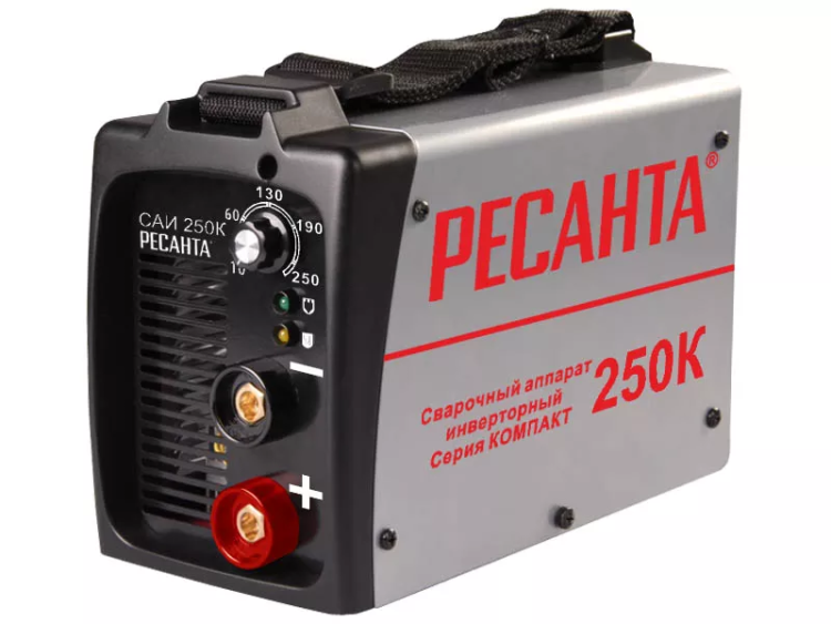 Сварочный аппарат инверторный РЕСАНТА САИ250К(компакт) купить в Магнитогорске