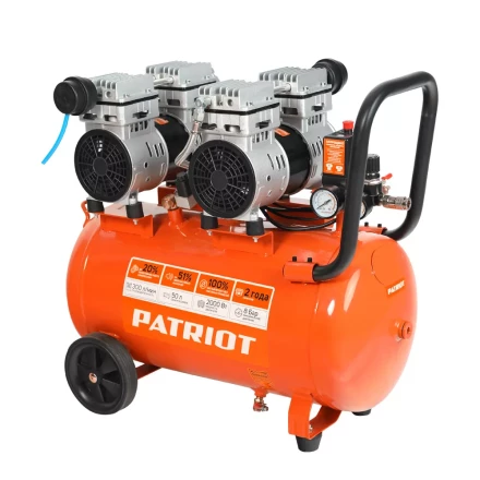 Компрессор поршневой безмасляный PATRIOT WO 50-300 купить в Магнитогорске