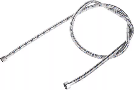 Подводка гибкая STAYER для воды, оплетка из нержавеющей стали, г/ш 1/2&quot; - 1,5м 51015-G/S-150 купить в Магнитогорске