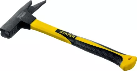 Молоток КРОВЕЛЬЩИКА PRO 600г с фиберглассовой рукояткой, STAYER Professional 20201 20201 купить в Магнитогорске
