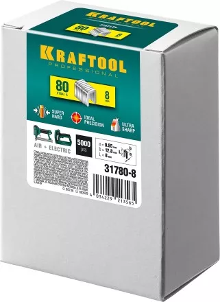 Скобы тип 21GA (80 / Pr A / Senco AT) 5000 шт 31780-8 купить в Магнитогорске