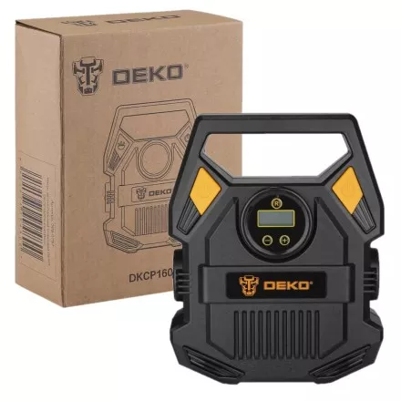 Насос автомобильный цифровой DEKO DKCP160Psi-LCD Basic, 065-0797 купить в Магнитогорске