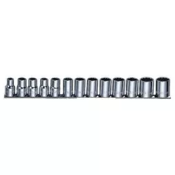 Набор головок торцевых 12-гранных на рельсе 3/8-1-1/8&quot;SAE Jonnesway S05H4213S 49079