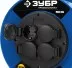 Удлинитель на катушке &quot;ПВС 315&quot;, 50 м, 3500 Вт, 4 гнезда, IP44, ПВС 3х1,5 кв мм, ЗУБР 55081-50 купить в Магнитогорске