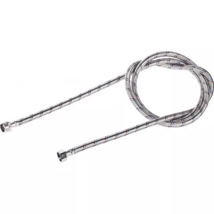Подводка гибкая STAYER для воды, оплетка из нержавеющей стали, г/ш 1/2&quot; - 2м 51015-G/S-200 купить в Магнитогорске