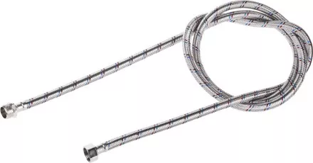 Подводка гибкая STAYER для воды, оплетка из нержавеющей стали, г/ш 1/2&quot; - 2м 51015-G/S-200 купить в Магнитогорске