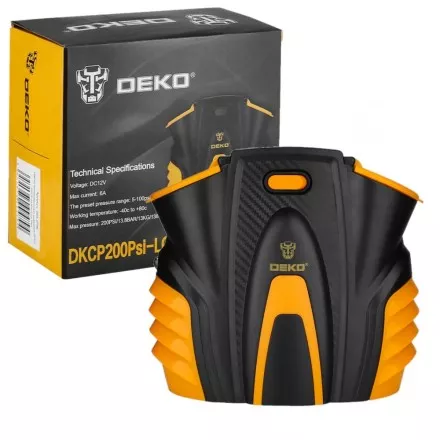 Насос автомобильный цифровой DEKO DKCP200Psi-LCD Plus, 065-0796 купить в Магнитогорске