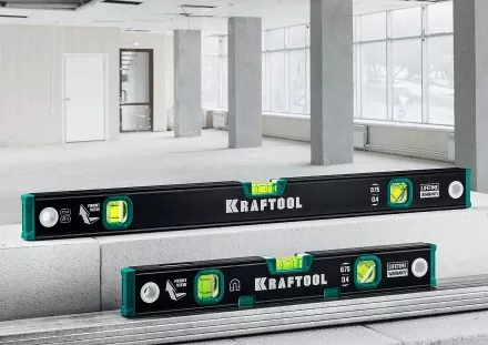 Профессиональный магнитный уровень с зеркальным глазком KRAFTOOL 34785-60 купить в Магнитогорске