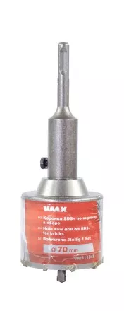 Коронка SDS+ ф70 мм по кирпичу в сборе VMX 511048 купить в Магнитогорске