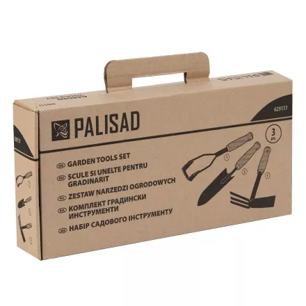 Набор садового инструмента Palisad 629117, деревянные рукоятки, 3 предмета купить в Магнитогорске