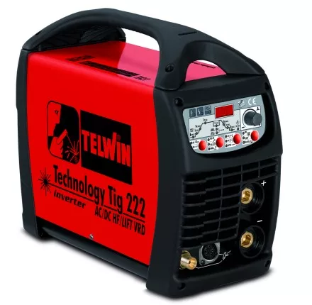 Сварочный аппарат Telwin TECHNOLOGY TIG 222 AC/DC HF/LIFT  TIG ACC купить в Магнитогорске