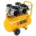Компрессор безмасляный, малошумный Denzel DLS 1500/50, 1500 ВТ, 2x750, 50 л, 260 л/мин купить в Магнитогорске