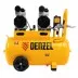 Компрессор безмасляный, малошумный Denzel DLS 1500/50, 1500 ВТ, 2x750, 50 л, 260 л/мин купить в Магнитогорске