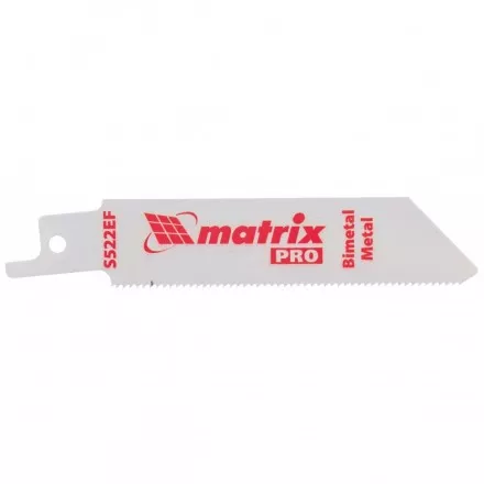 Полотна по металлу для сабельной пилы S522EF 75/1,4мм  Bimetal 2 штуки PRO Matrix 782008 купить в Магнитогорске