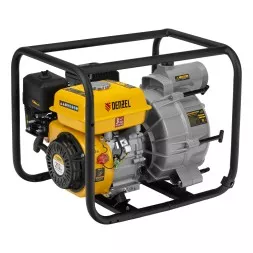 Мотопомпа бензиновая для грязной воды Denzel PX-80D7 99206, 7 л.с., 3&quot;, 1300 л/мин, глуб 8 м,напор 30 м