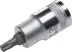 Торцовая бита-головка KRAFTOOL &quot;INDUSTRIE QUALITAT&quot;, материал S2, TORX, сатинированная, 1/2&quot;, Т40 27905-40_z01 купить в Магнитогорске