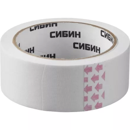 CИБИН. Малярная лента, креповая, 38мм х 25м 12111-38_z01 купить в Магнитогорске