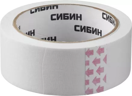 CИБИН. Малярная лента, креповая, 38мм х 25м 12111-38_z01 купить в Магнитогорске