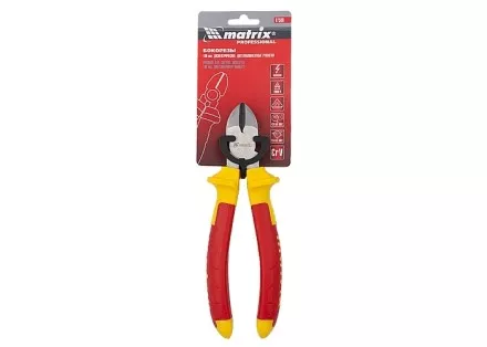 Бокорезы  Insulated 180мм двухкомпонентные рукоятки MATRIX PROFESSIONAL 17508 купить в Магнитогорске