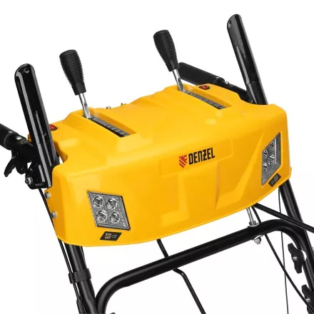 Бензиновая снегоуборочная машина Denzel SBM 610DT PRO, 212cc, гусеницы, эл.старт, блок. дифф. купить в Магнитогорске