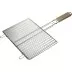 Решетка-гриль GRINDA &quot;BARBECUE&quot;, плоская, нержавеющая сталь, 300х225мм 424733 купить в Магнитогорске