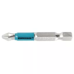 Набор бит PH2 х 50, сталь S2, 10 шт. Gross 11264