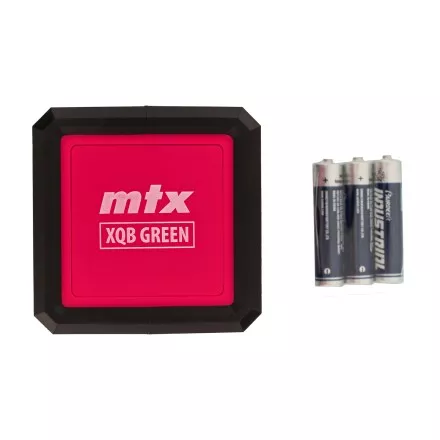 Лазерный уровень MTX XQB GREEN Basic SET, 20 м, зеленый луч, батарейки, резьба 1/4&quot; 35019 купить в Магнитогорске