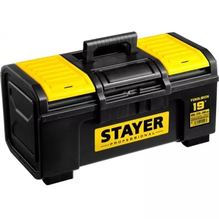 Ящик для инструмента &quot;TOOLBOX-19&quot; пластиковый, STAYER Professional 38167-19 купить в Магнитогорске