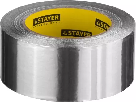 Алюминиевая лента, STAYER Professional 12268-75-50, до 120°С, 50мкм, 75мм х 50м 12268-75-50 купить в Магнитогорске