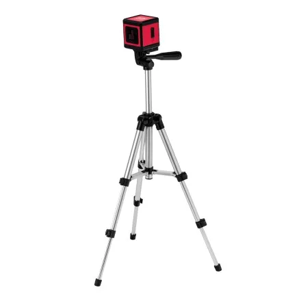 Лазерный уровень MTX XQB GREEN Pro SET 350195, 20 м, зеленый луч, батарейки, штатив купить в Магнитогорске