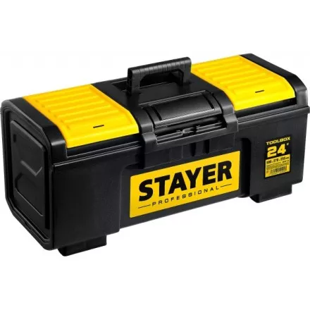 Ящик для инструмента &quot;TOOLBOX-24&quot; пластиковый, STAYER Professional 38167-24 купить в Магнитогорске