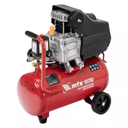 Компрессор воздушный MTX DC1500L/24, 1,5 кВт, 24 л, 210 л/мин 58017 купить в Магнитогорске