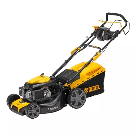 Газонокосилка бензиновая Denzel GLD-460SP-VE, 146 см3, шир. 46см, привод, вариатор, эл.старт, 60 л (58809) купить в Магнитогорске