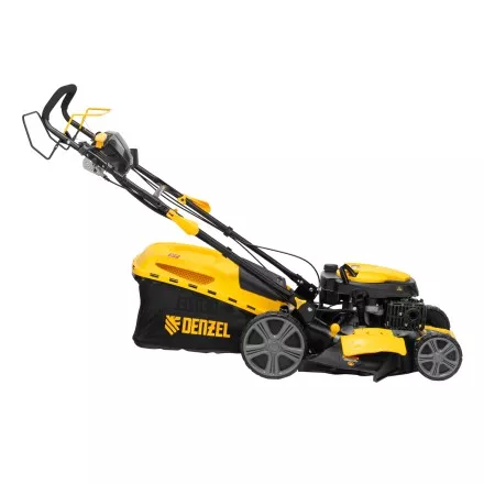 Газонокосилка бензиновая Denzel GLD-460SP-VE, 146 см3, шир. 46см, привод, вариатор, эл.старт, 60 л (58809) купить в Магнитогорске
