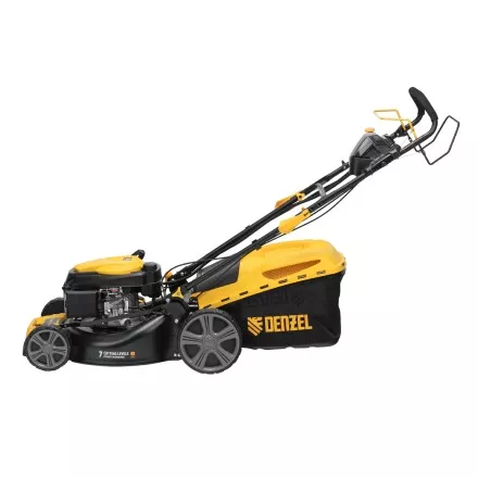 Газонокосилка бензиновая Denzel GLD-460SP-VE, 146 см3, шир. 46см, привод, вариатор, эл.старт, 60 л (58809) купить в Магнитогорске