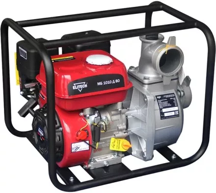 Мотопомпа ELITECH МБ 1010 Д 80 купить в Магнитогорске