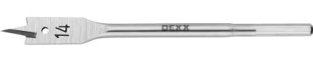 Сверло по дереву перовое, шестигранный хвостовик, DEXX 2945-14, d=14мм 2945-14 купить в Магнитогорске